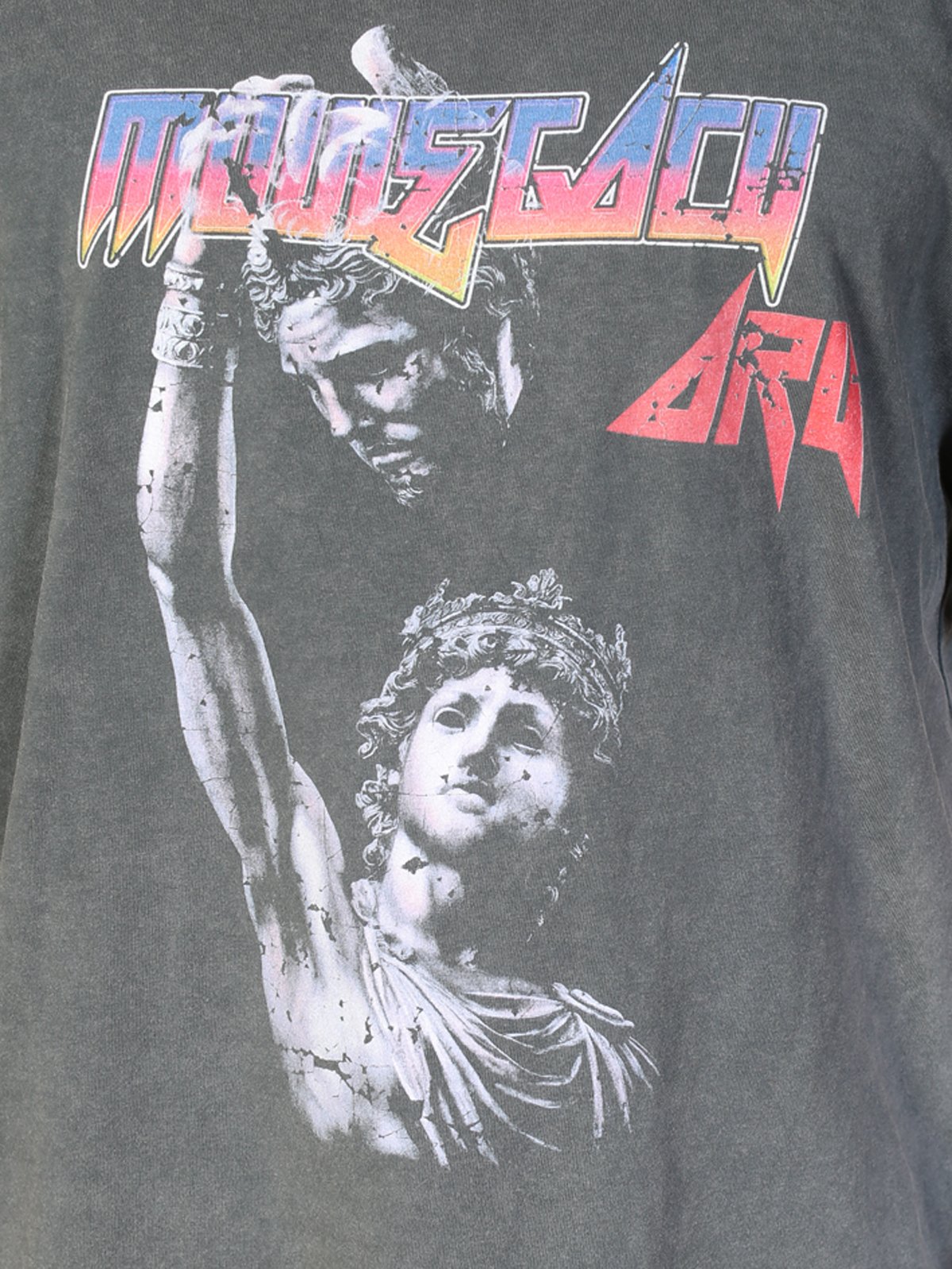 HEAD STATUE Oversize T-Shirt %100 Pamuk Dijital Baskılı