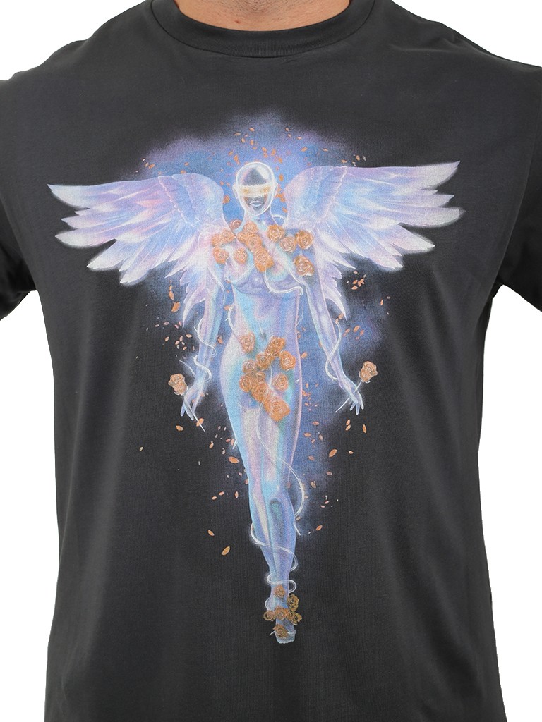 ANGEL T-Shirt %100 Pamuk Dijital Baskılı 