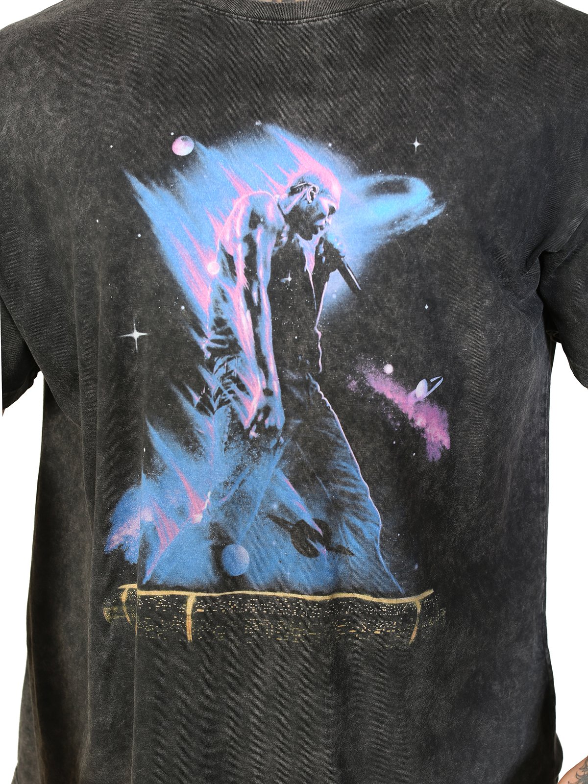 CHRIS BROWN Oversized T-Shirt 100% Cotton Digital Print
