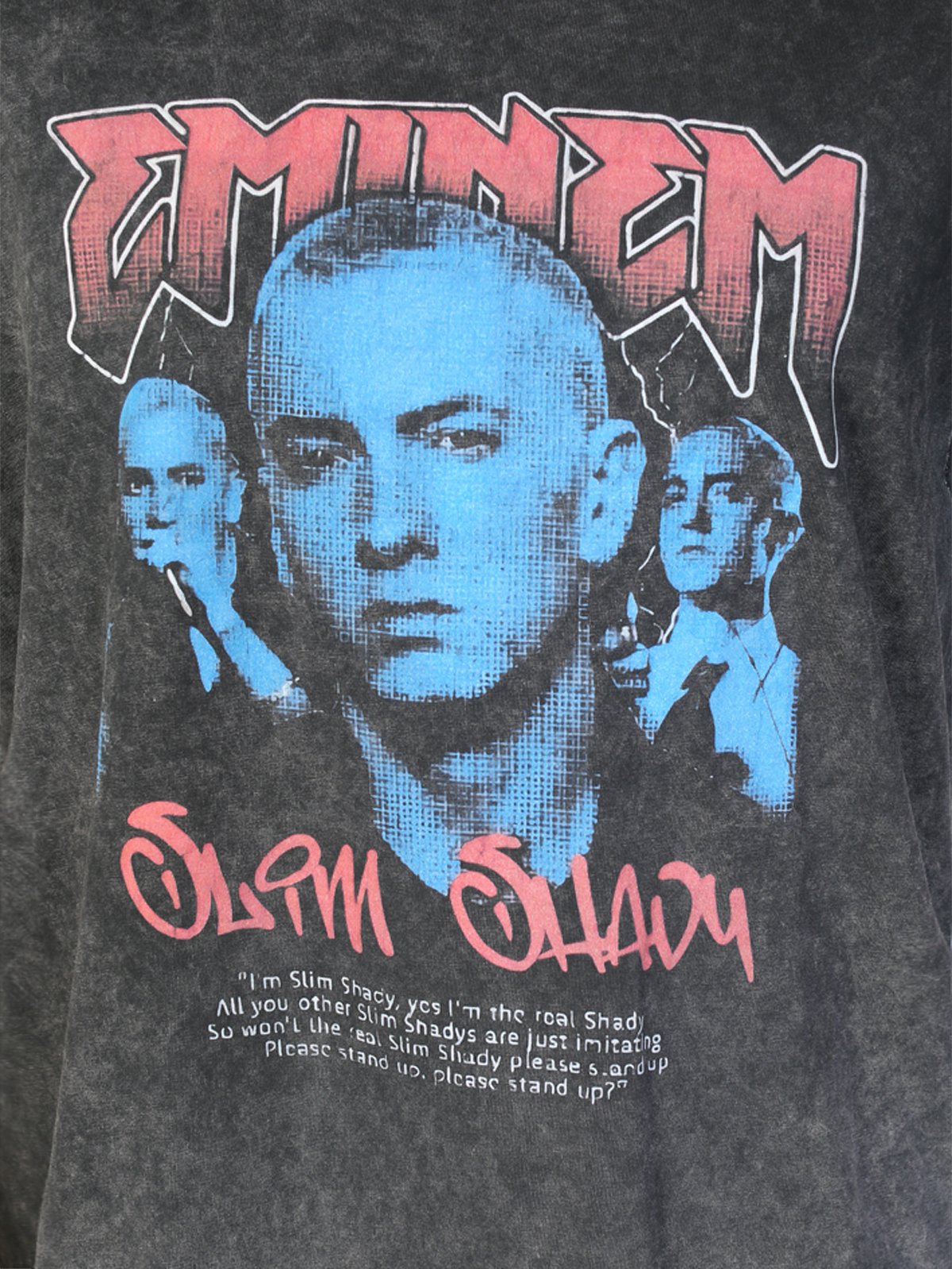 EMINEM Oversize T-Shirt %100 Pamuk Dijital Baskılı