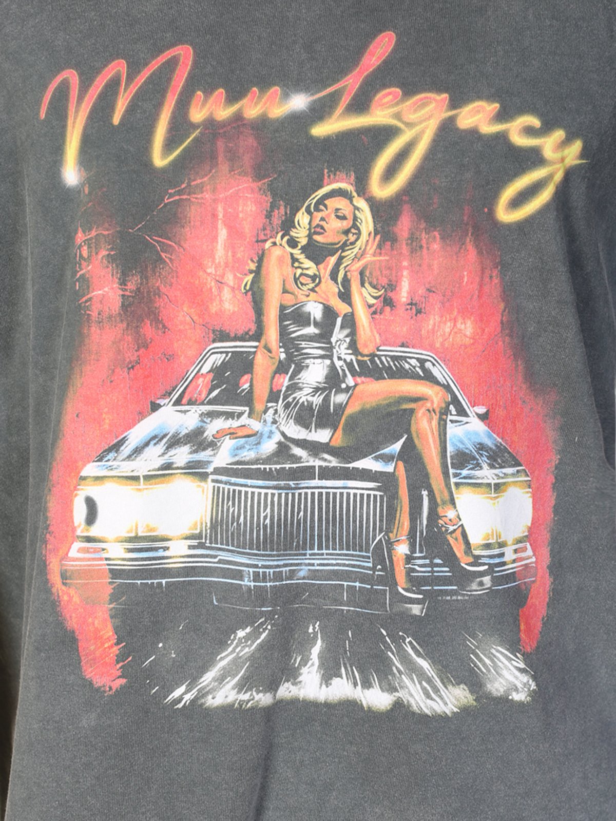 NICE CAR Oversize T-Shirt %100 Pamuk Dijital Baskılı