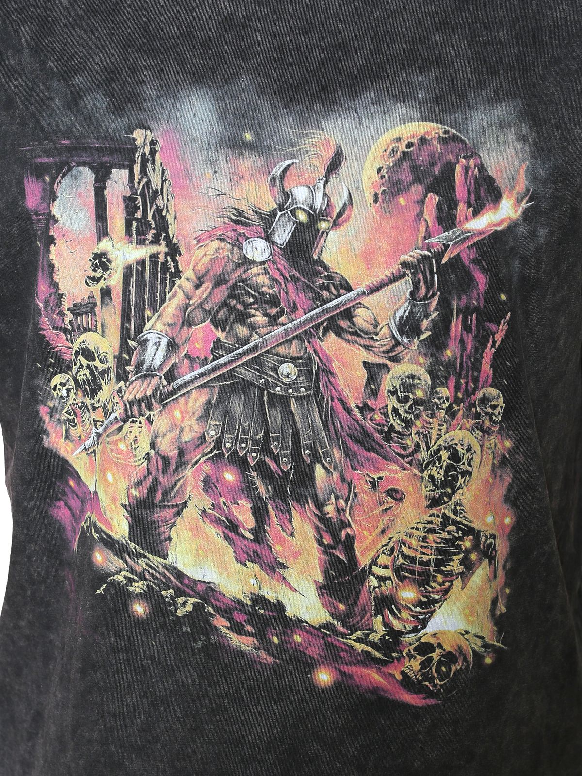 IN THE MIDDLE OF WAR Oversize T-Shirt %100 Pamuk Dijital Baskılı