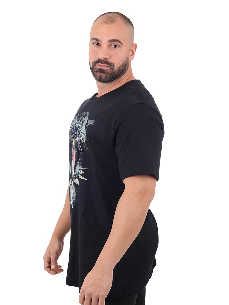 BLACK TİGER MUU T-Shirt %100 Pamuk Dijital Baskılı