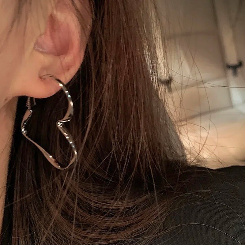 Heart earring