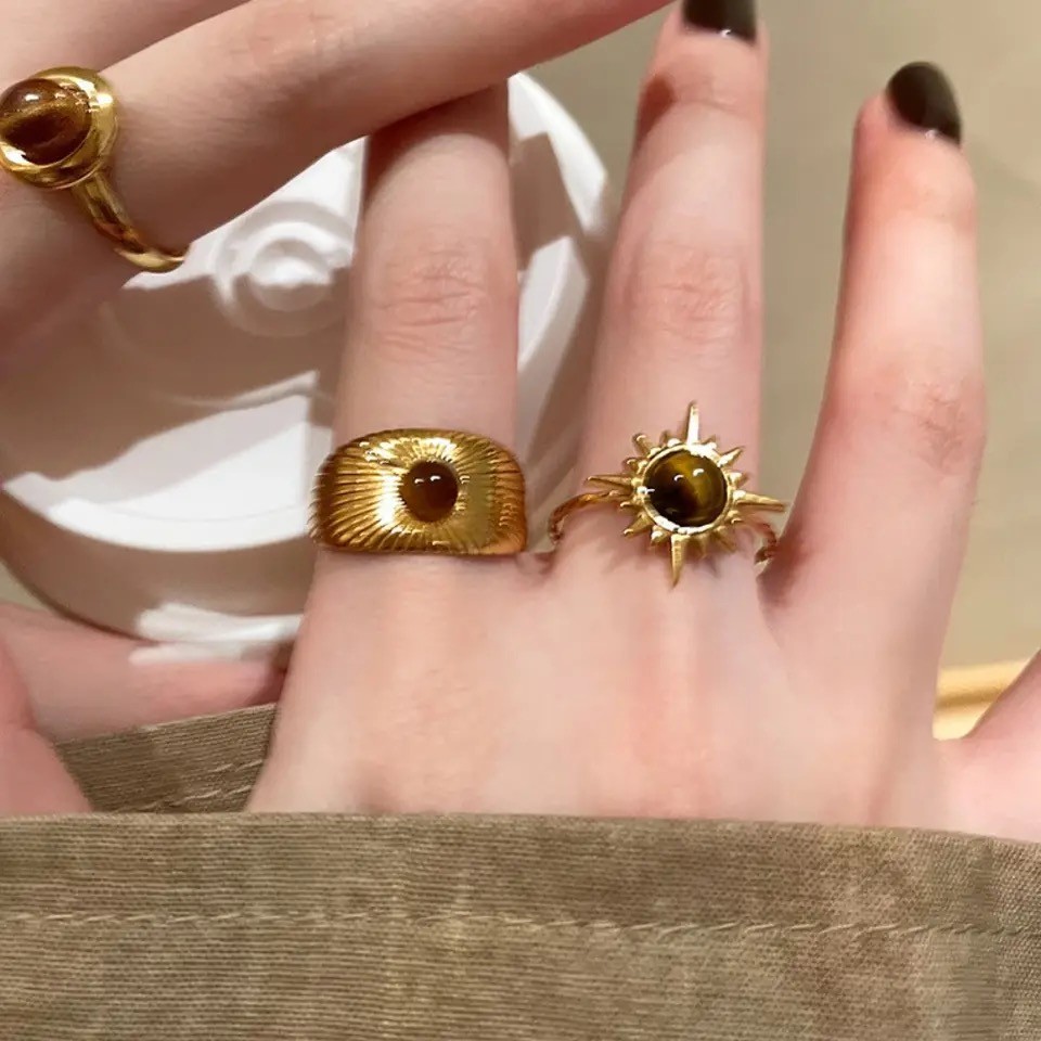 Aria Gold Yüzük Seti