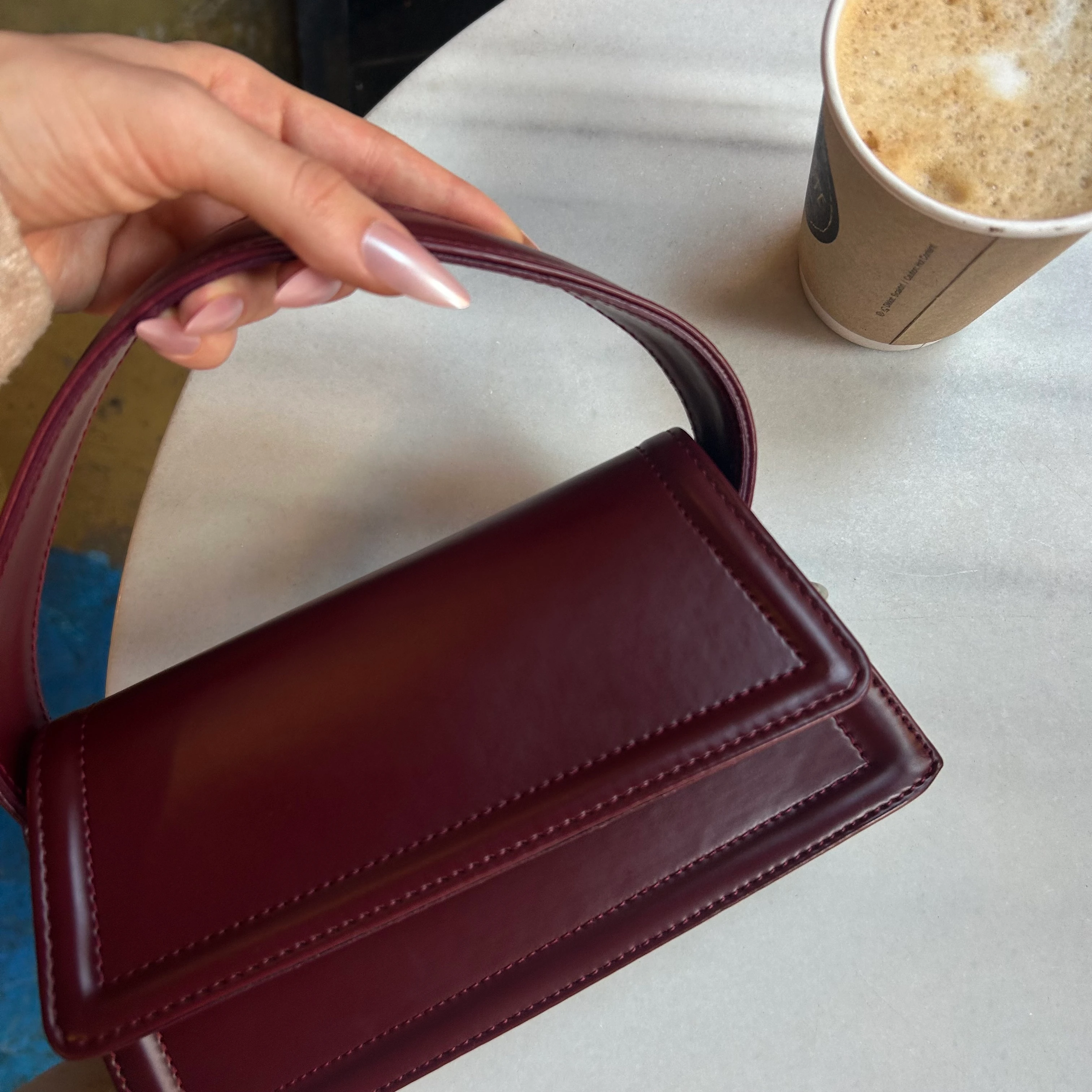 Bordo Mini Bag (askılı)
