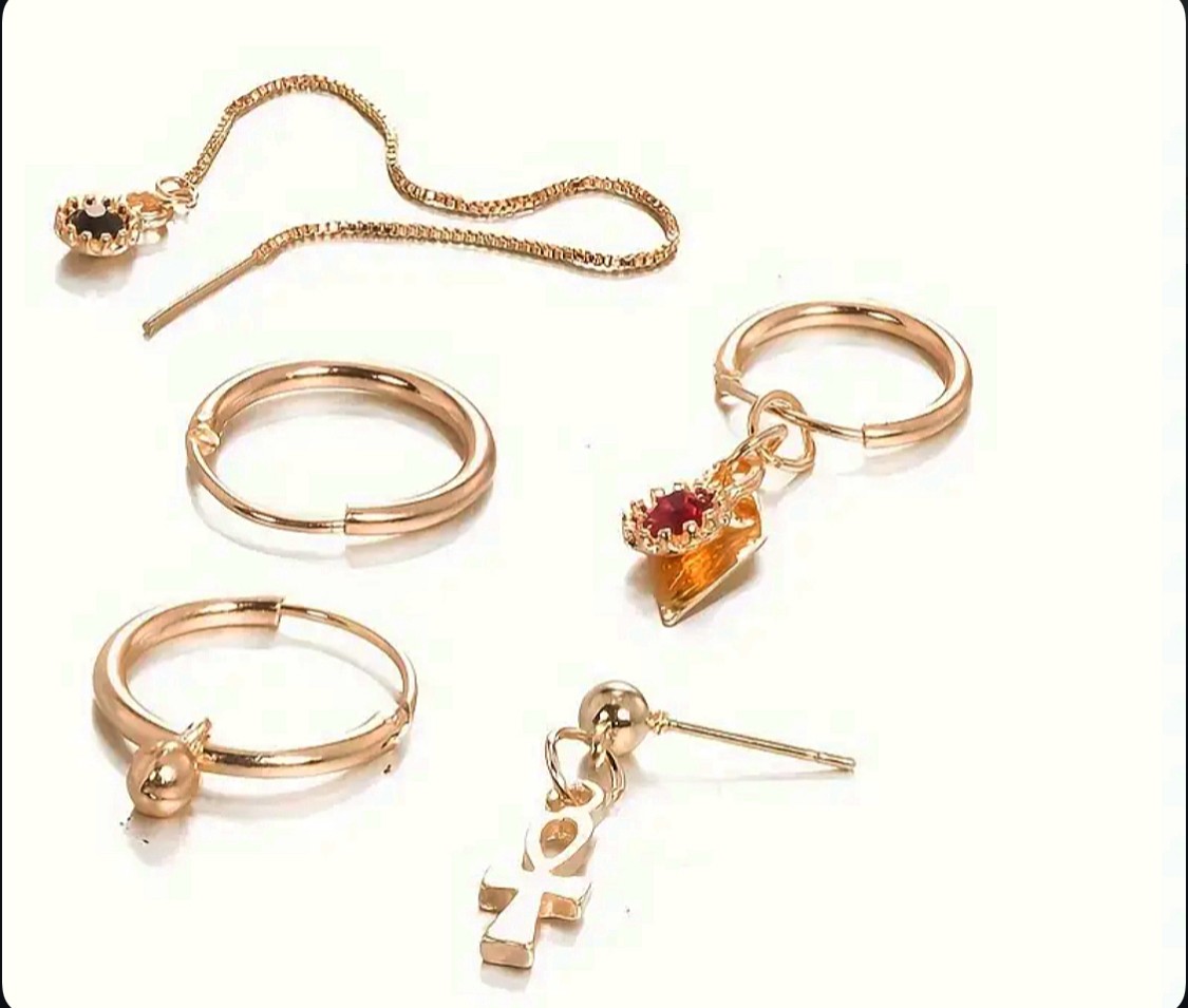 5’li gold set