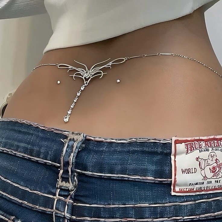 Spider body chain