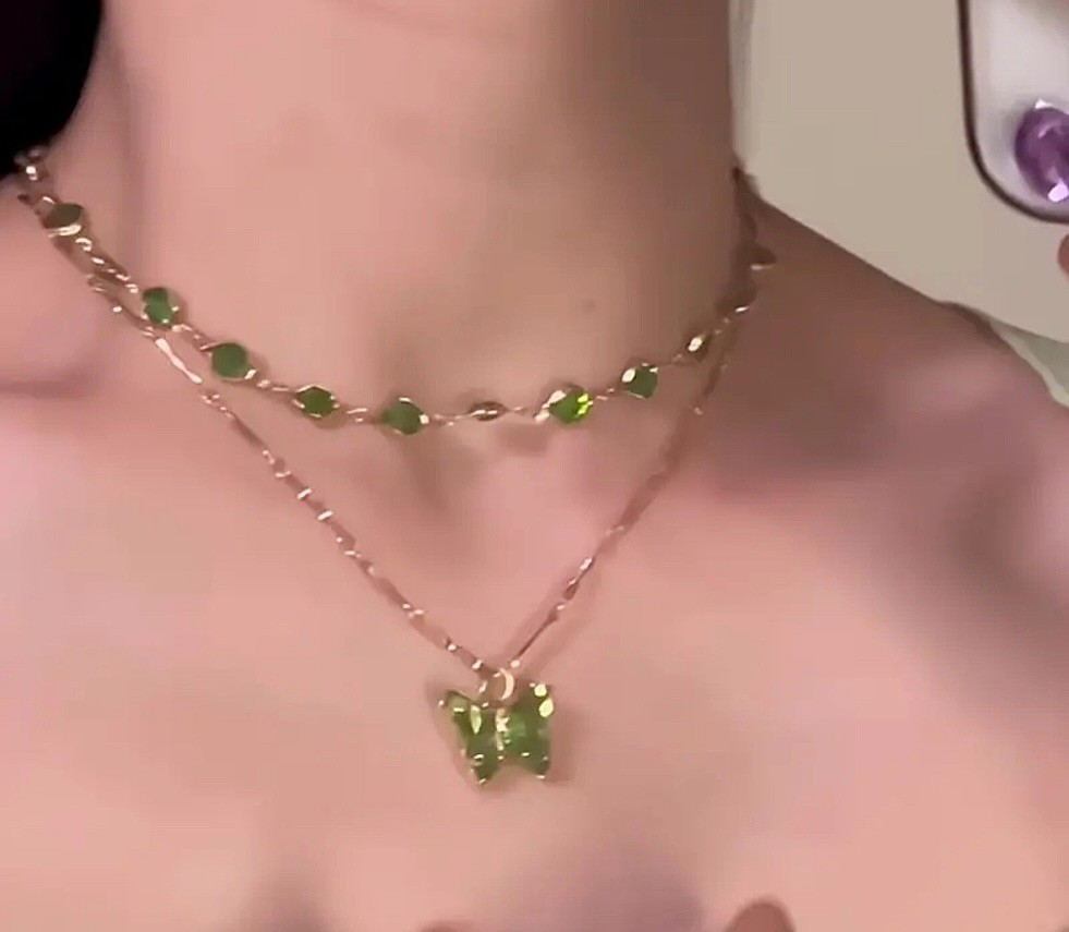 Green butterfly set
