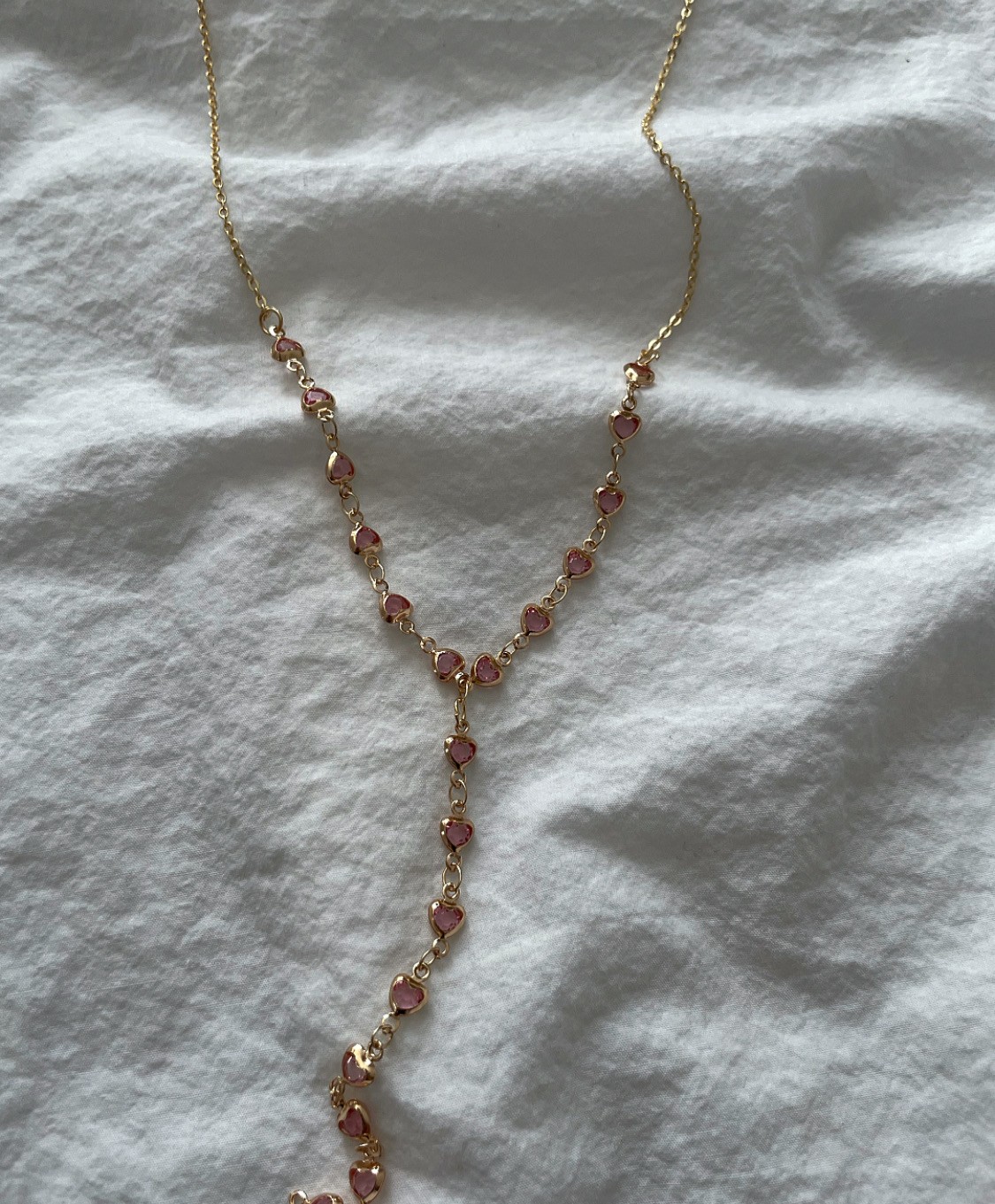 Gold pembe kalp Y 