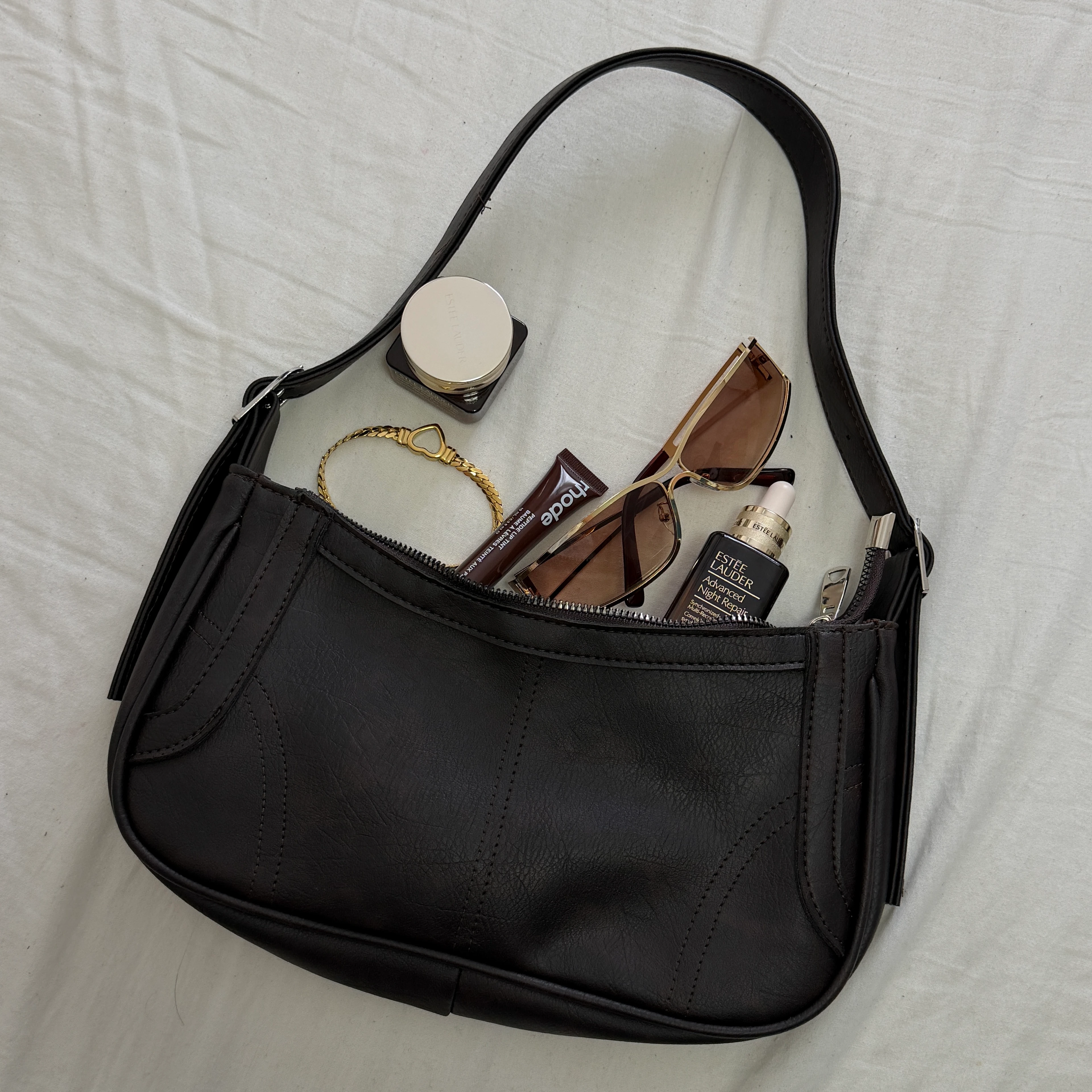 Dark Brown Lily Bag