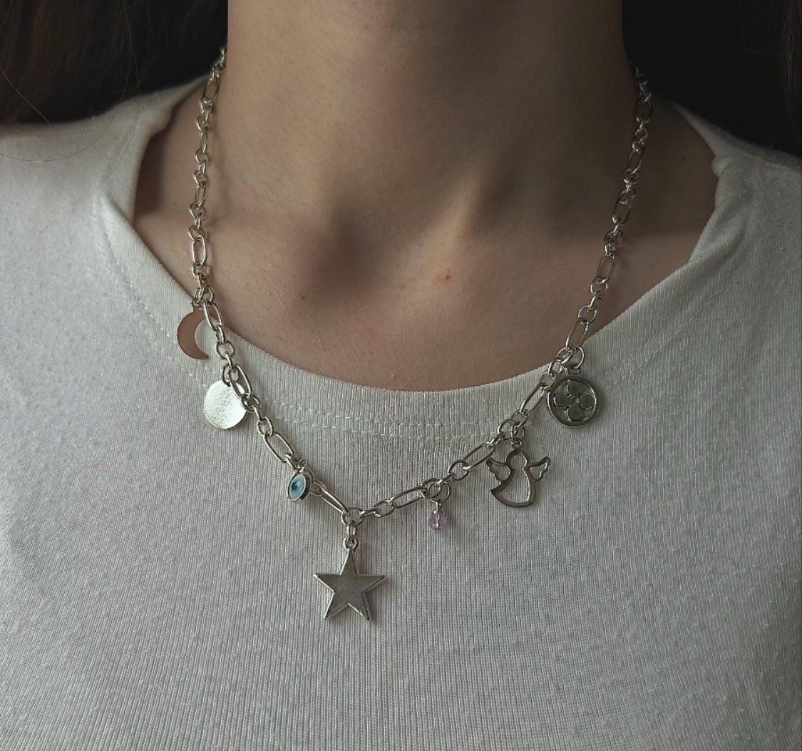 Silver tiny charm 