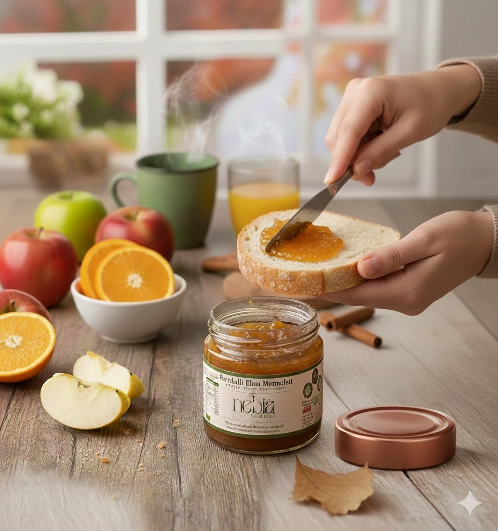 Portakallı Elma Marmelatı