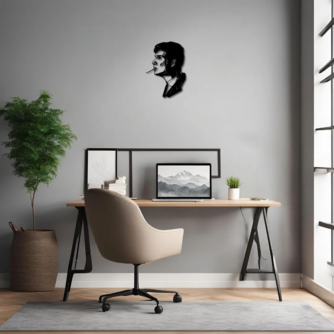 Thomas Shelby Pop Art Metal Tablo – Duvar Dekoru