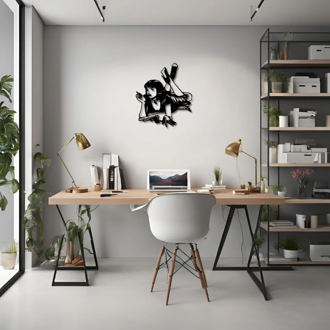 Pulp Fiction 2 Pop Art Metal Duvar Tablosu - Dekor