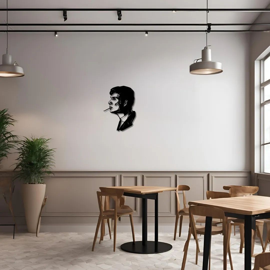Thomas Shelby Pop Art Metal Tablo – Duvar Dekoru