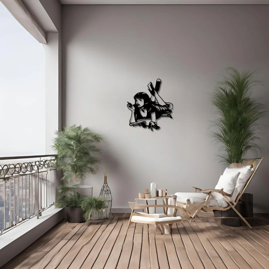 Pulp Fiction 2 Pop Art Metal Duvar Tablosu - Dekor