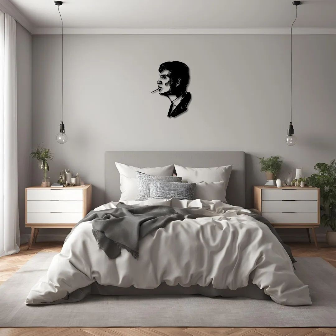 Thomas Shelby Pop Art Metal Tablo – Duvar Dekoru