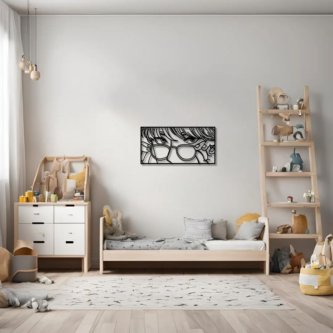 Kadın Pop Art Metal Tablo – Dekoratif ve Modern