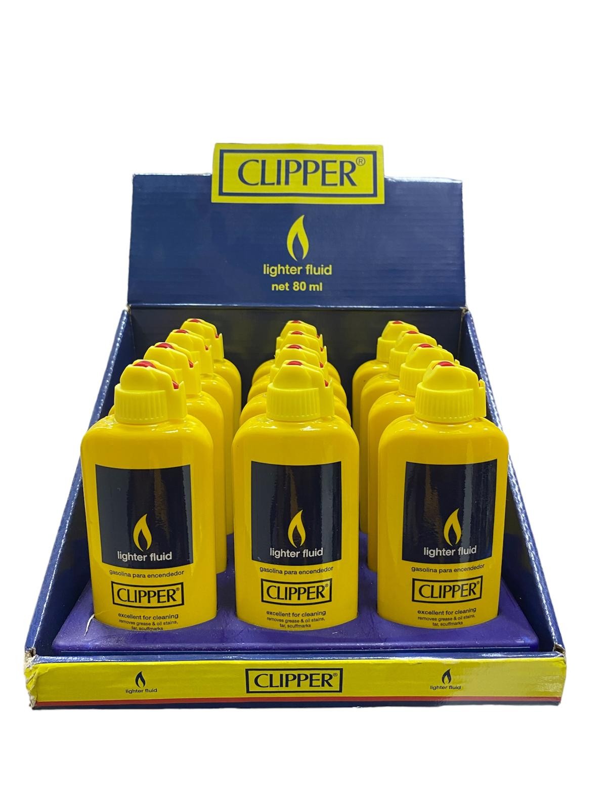 CLIPPER ÇAKMAK BENZİNİ 80 ML 12 Lİ