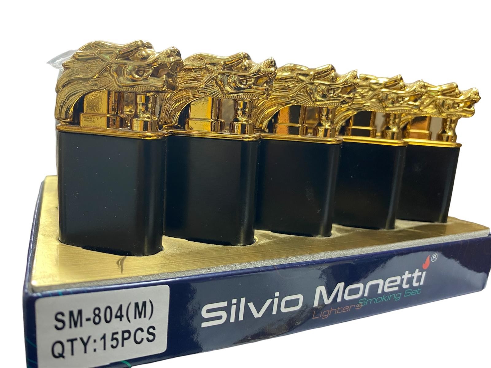 SİLVİO MONETTİ SM 804M METAL ÇİFTLİ ÇAKMAK 15 Lİ