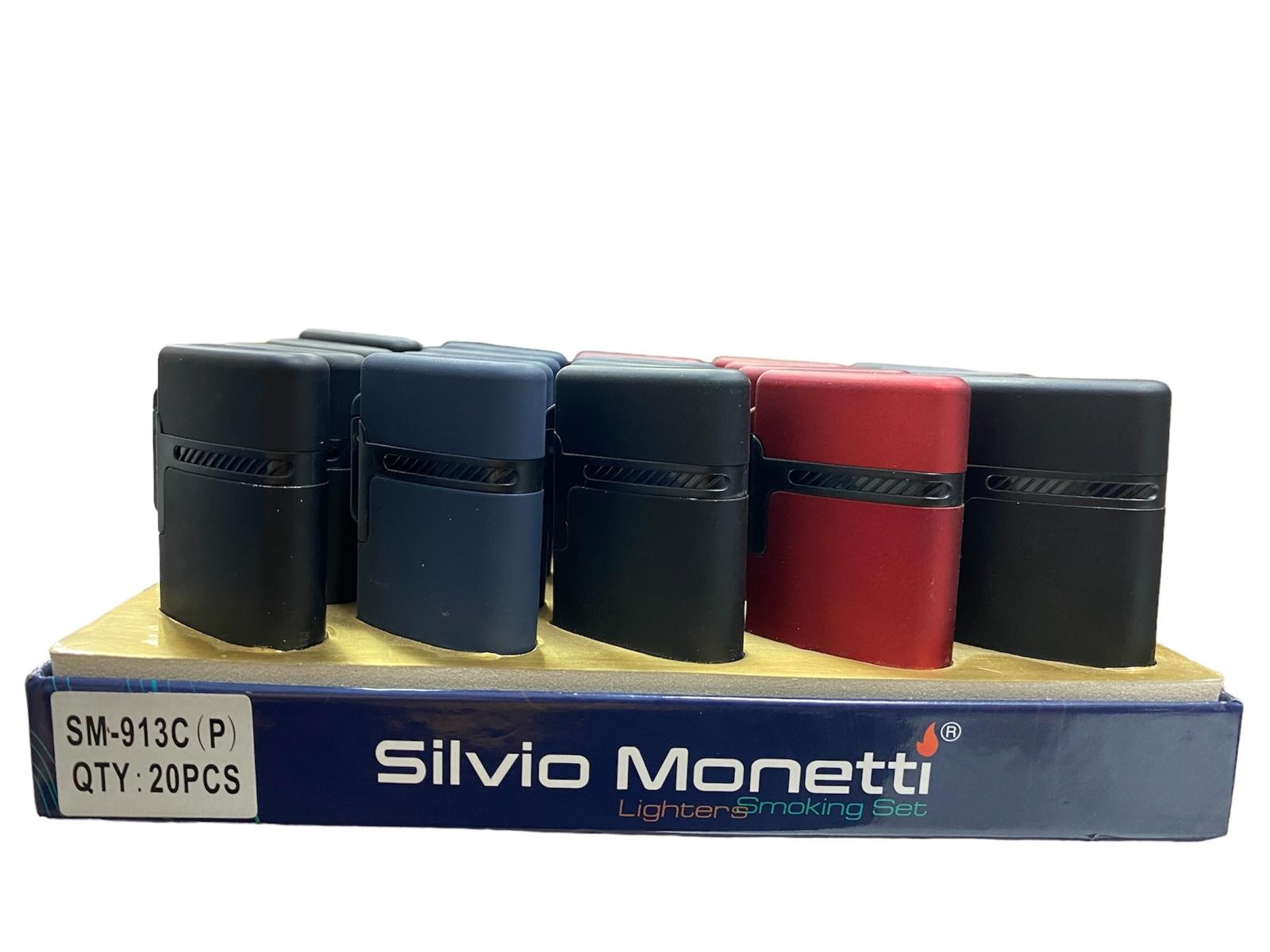 SİLVİO MONETTİ SM 913-C JET ÇAKMAK  20 Lİ