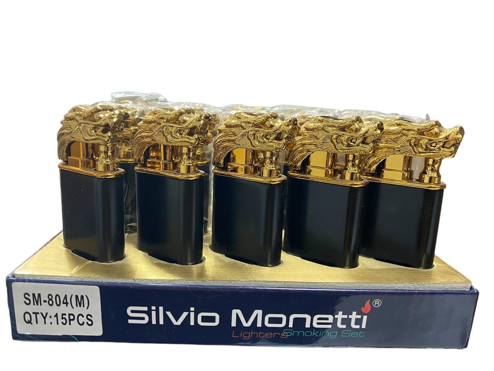 SİLVİO MONETTİ SM 804M METAL ÇİFTLİ ÇAKMAK 15 Lİ