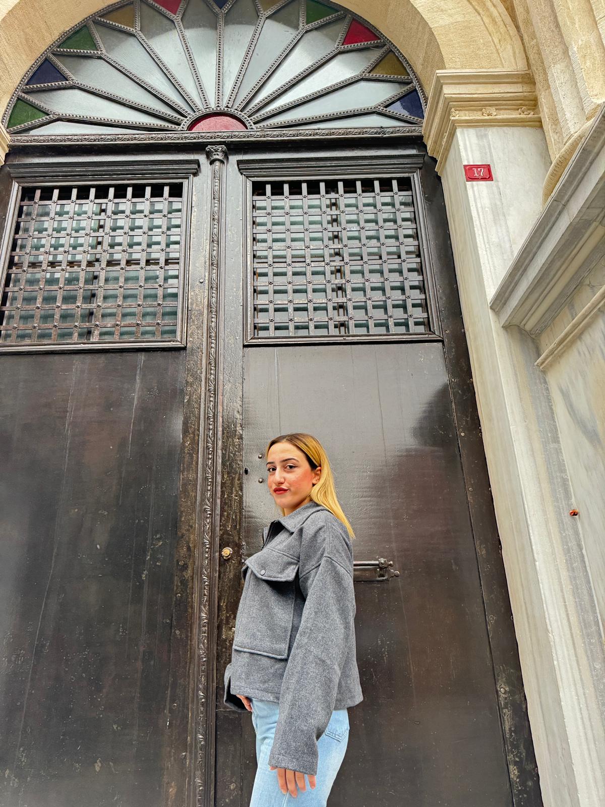 fermuarlı kısa kaşe  - ANTRASİT