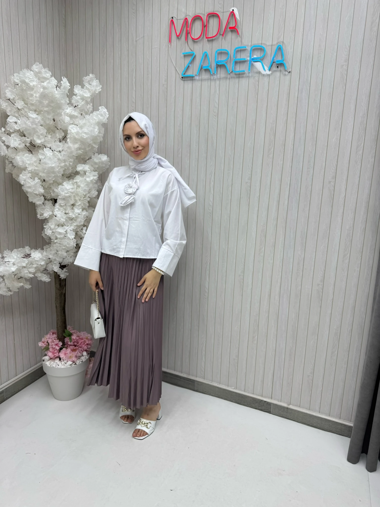 PİLELİ ETEK - VİZON