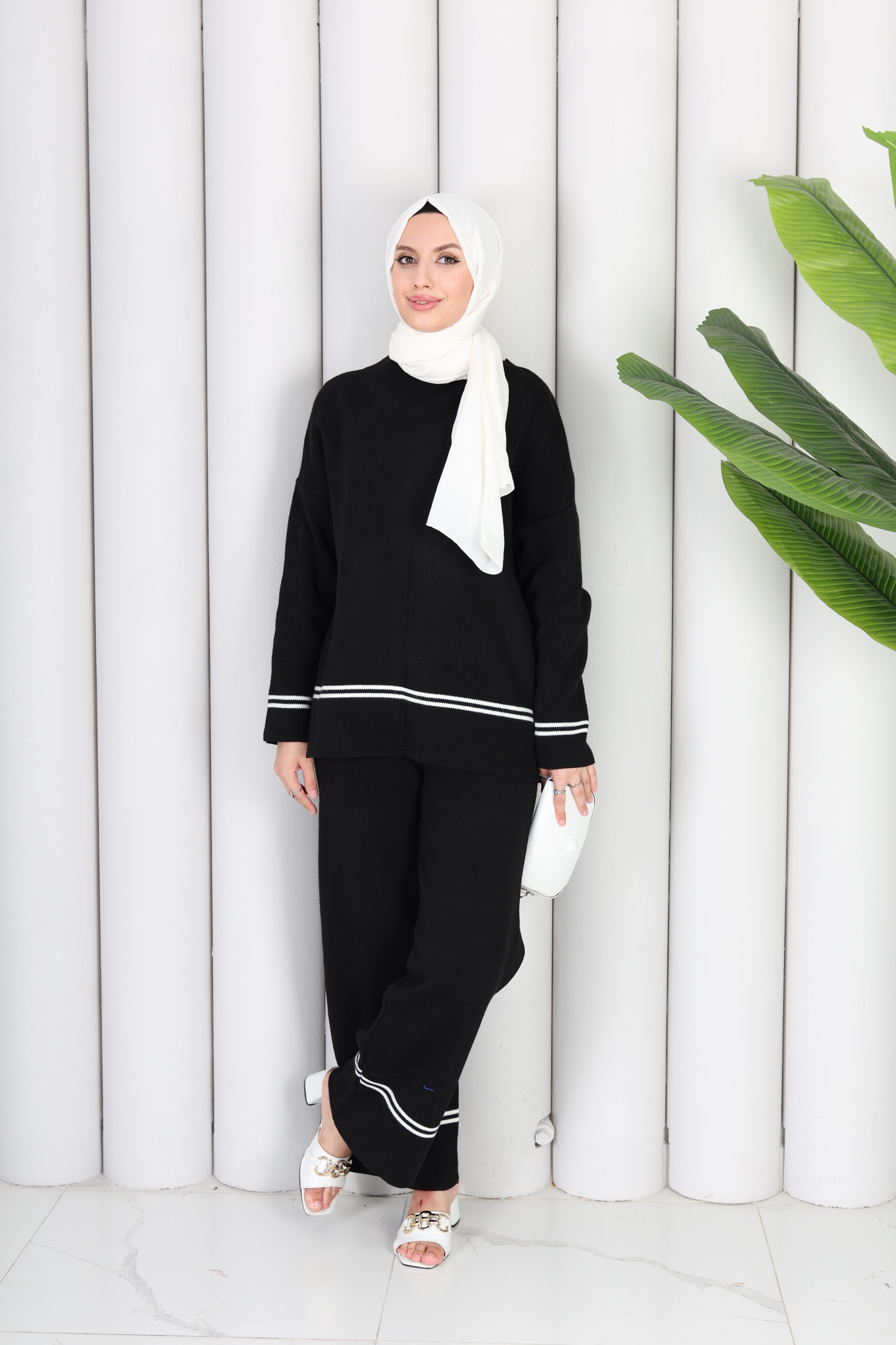TRİKO TAKIM - SİYAH