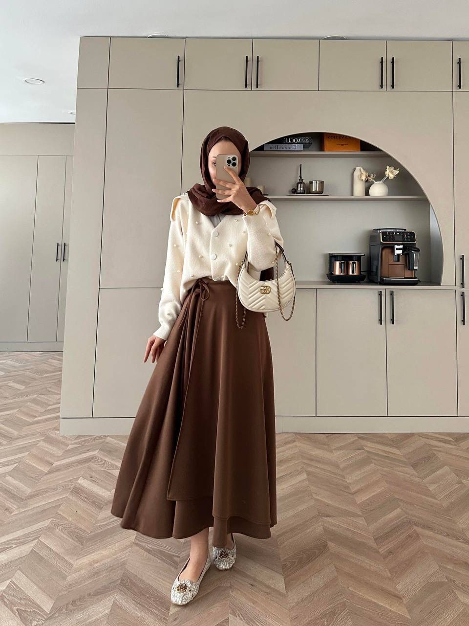 ANVELOP ETEK - KAHVERENGİ