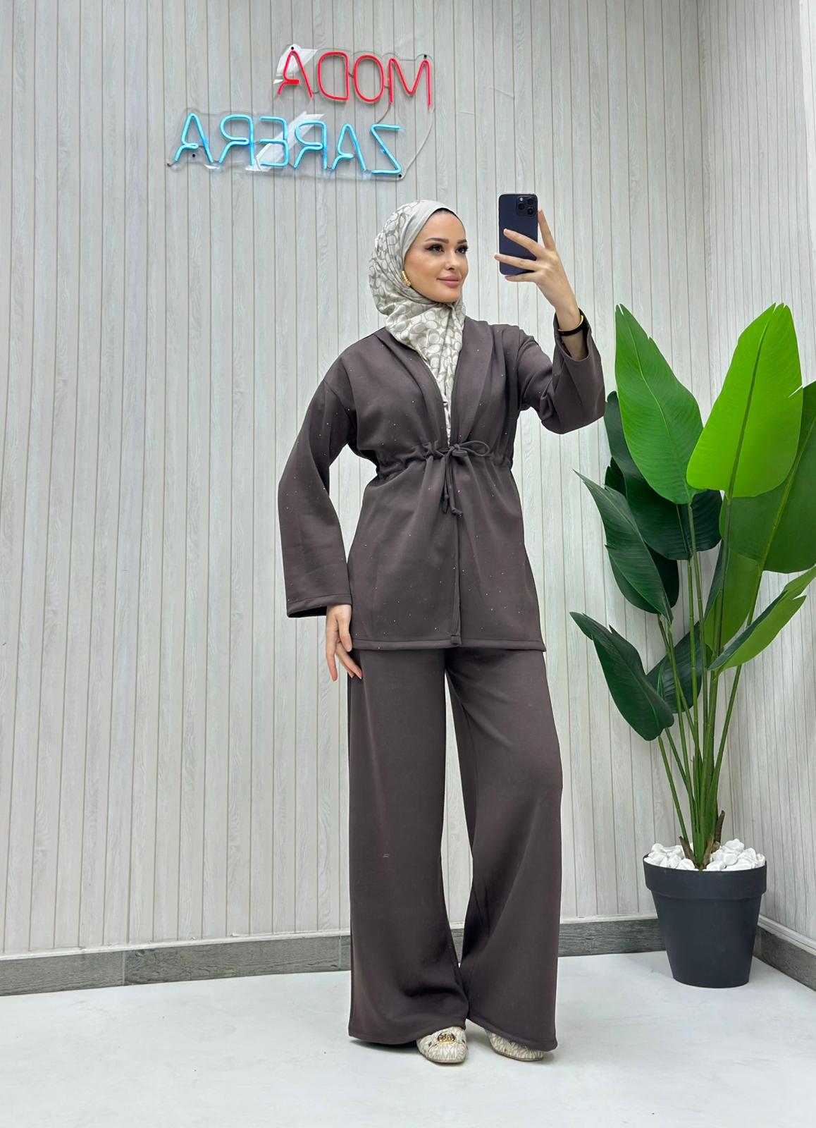 Kuşak Detaylı Taşlı İkili Oysho - TABA