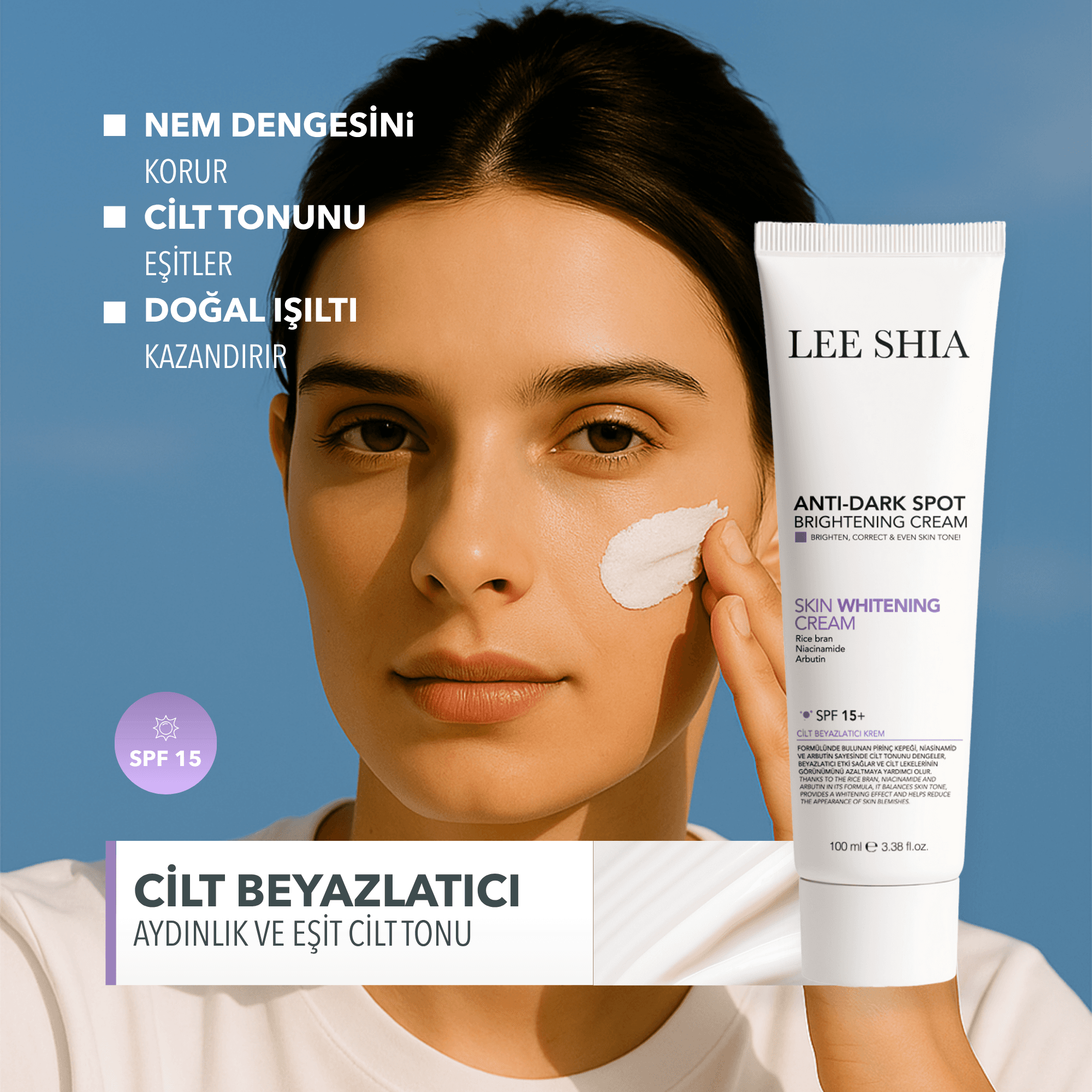 Cilt Beyazlatıcı Leke Kremi 100 ml