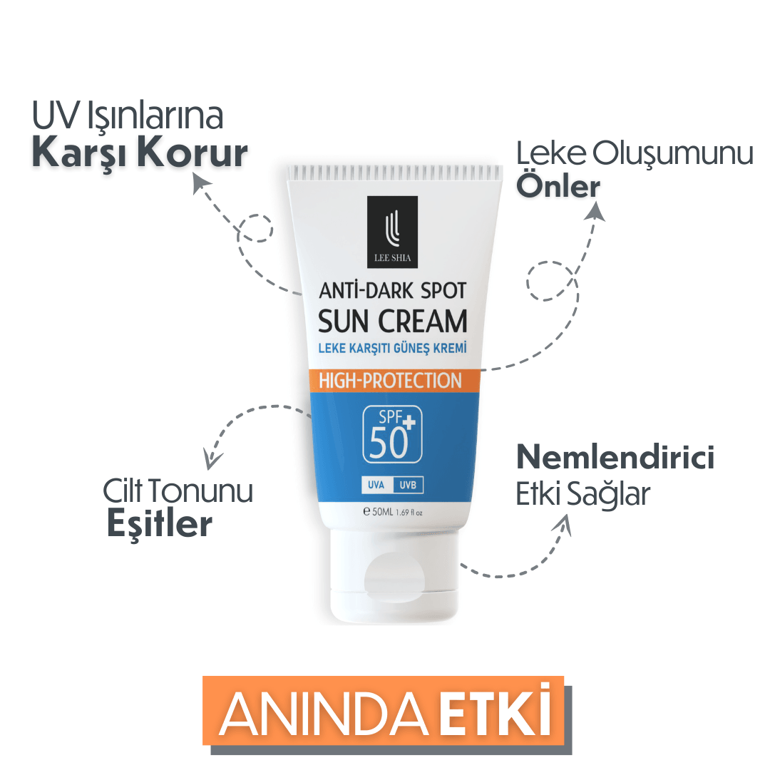 Leke Karşıtı Spf 50+ Yüksek Korumalı Güneş Kremi 50 Ml