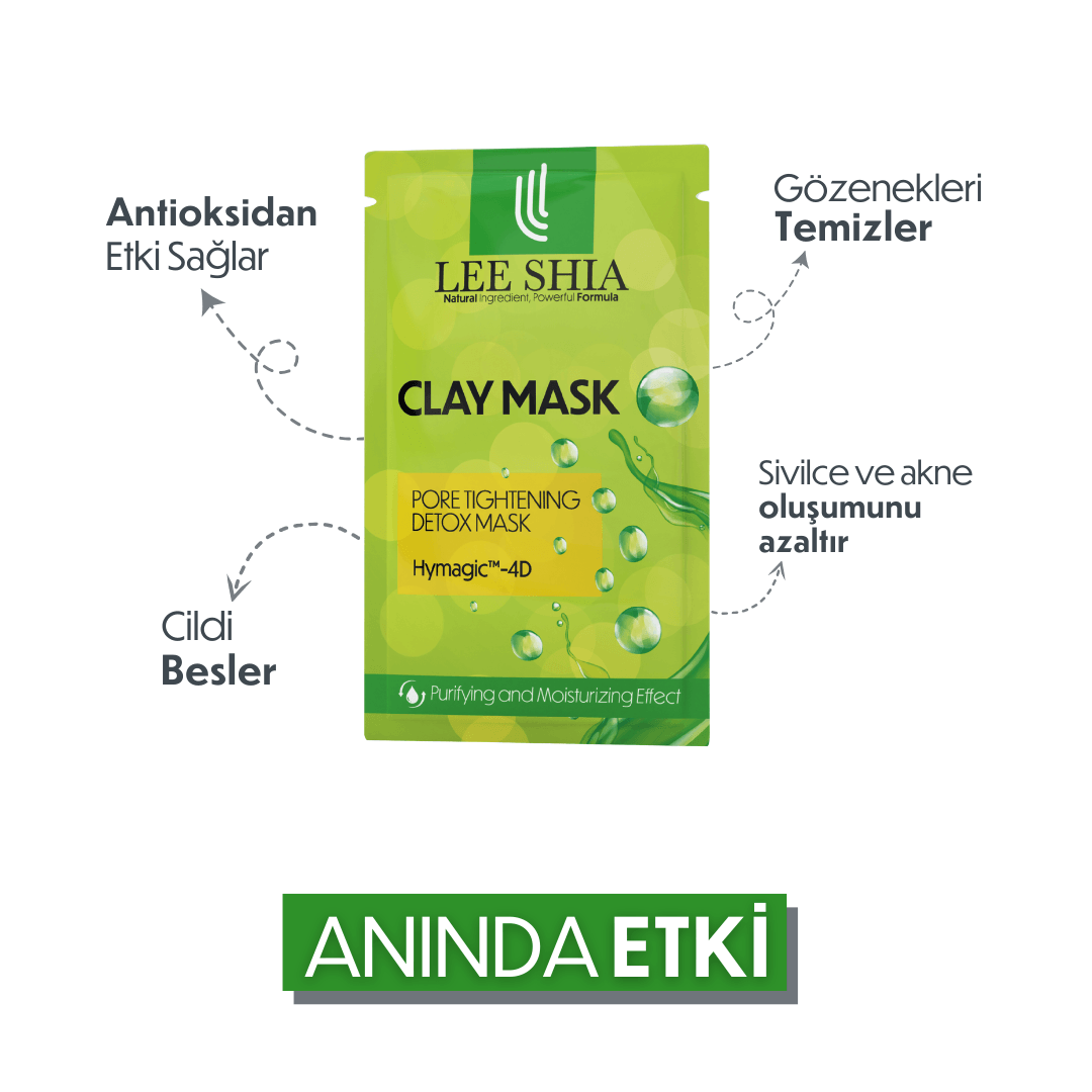 Gözenek Sıkılaştırıcı Detoks Maske 10x6gr