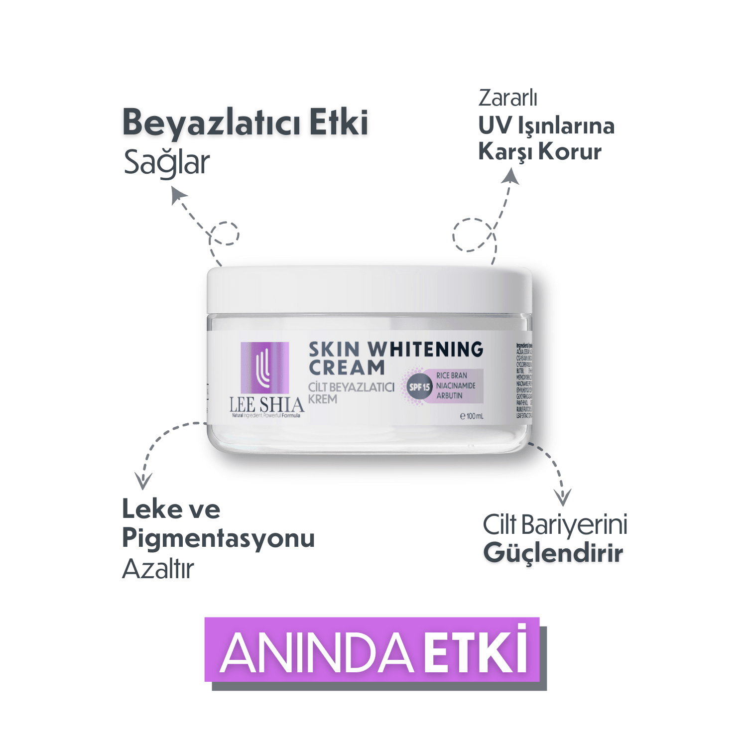 Cilt Beyazlatıcı Leke Kremi 100 ml