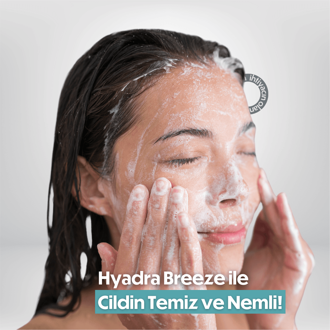 Hyadra Breeze Yüz Temizleme Jeli 200 ml - Kuru Ciltler İçin