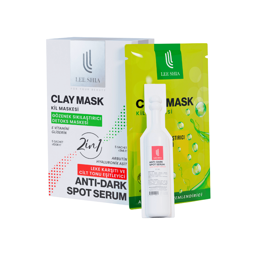 2'li Set - Gözenek Sıkılaştırıcı Detoks Maske & Leke Karşıtı Serum