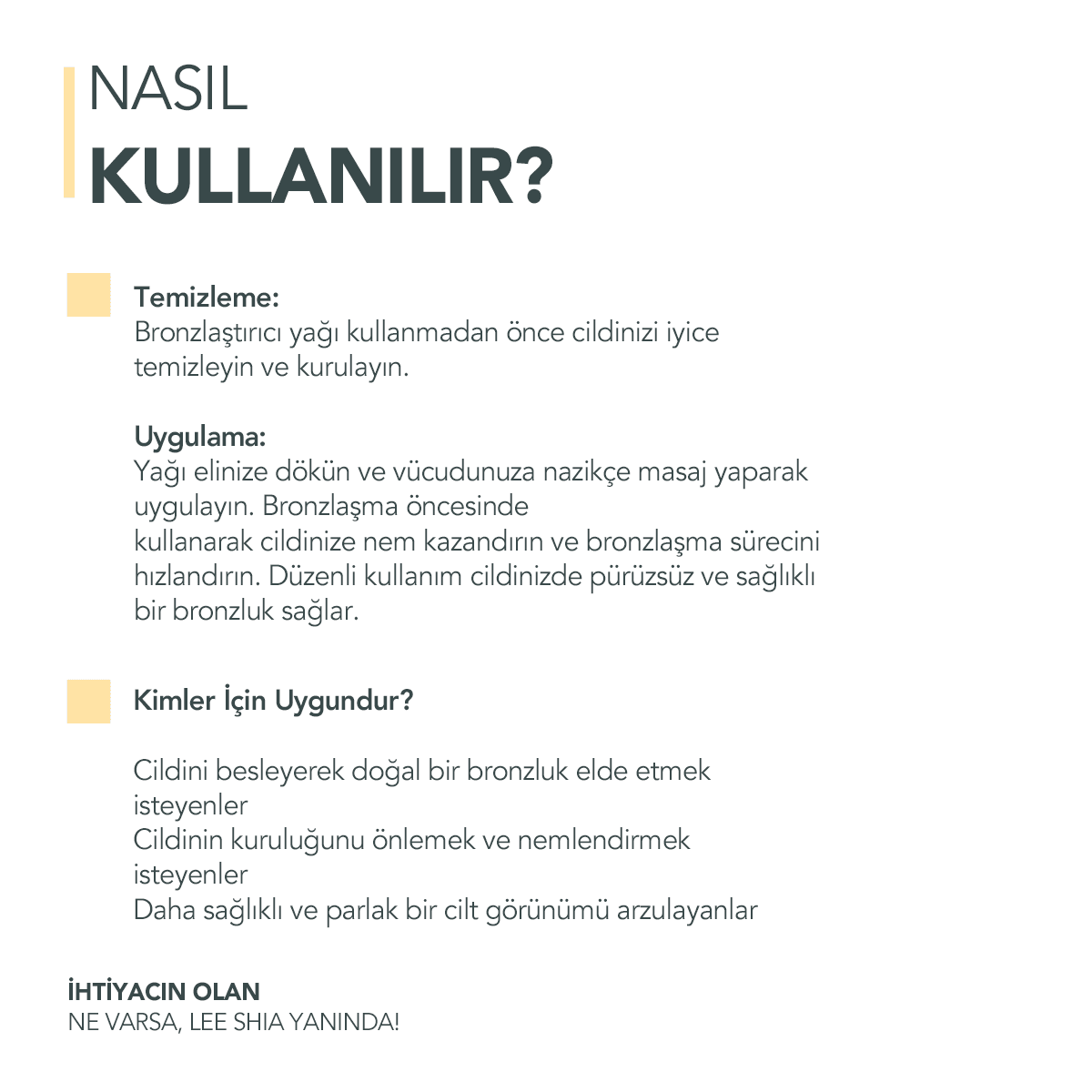 Yoğun Bronzlaştırıcı Yağ 150 Ml