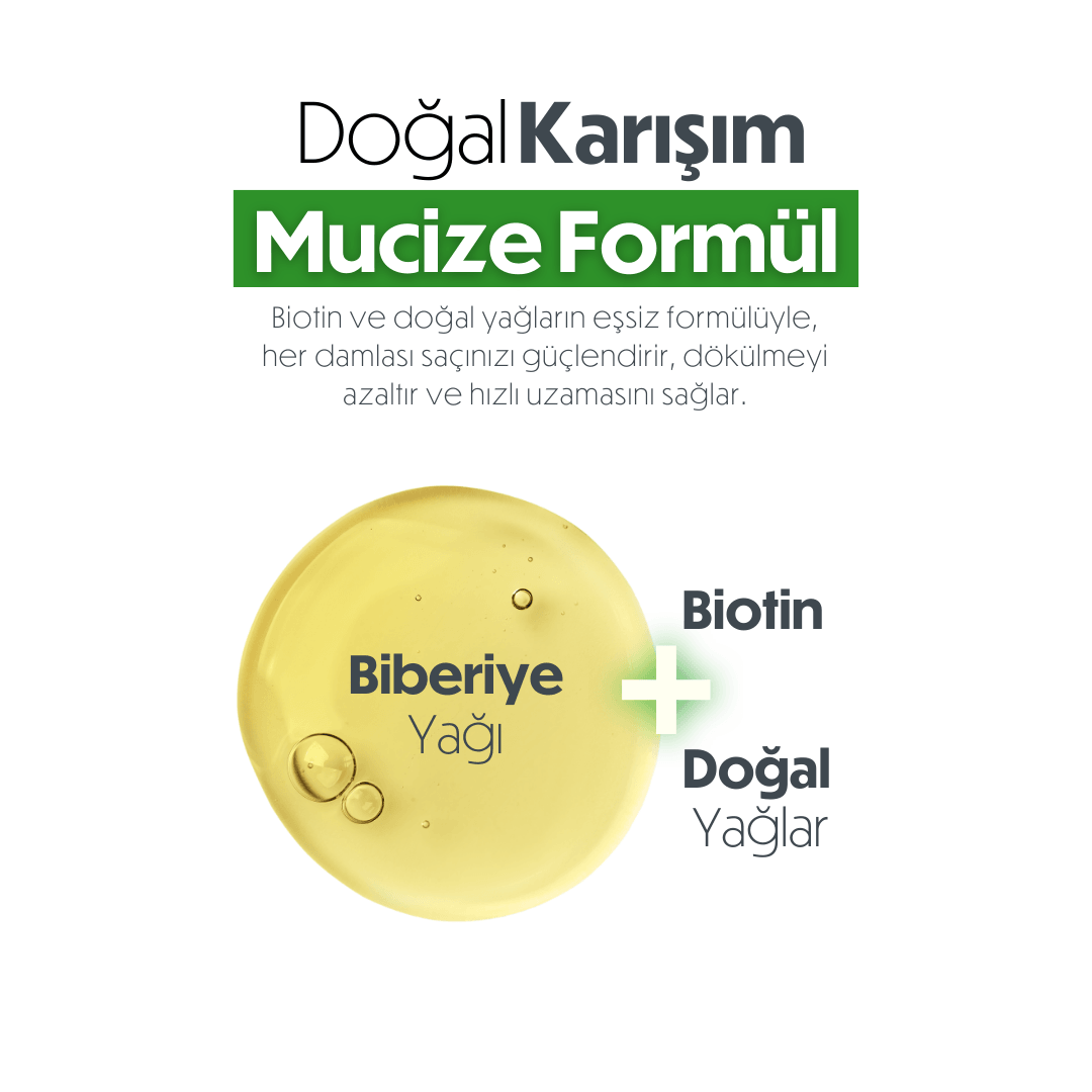 Biberiye ve Biotin Kompleks 50 ml