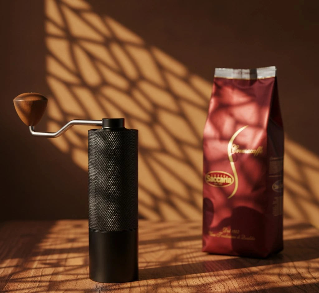 Manuel Kahve Değirmeni (Çelik Bıçak 38mm)