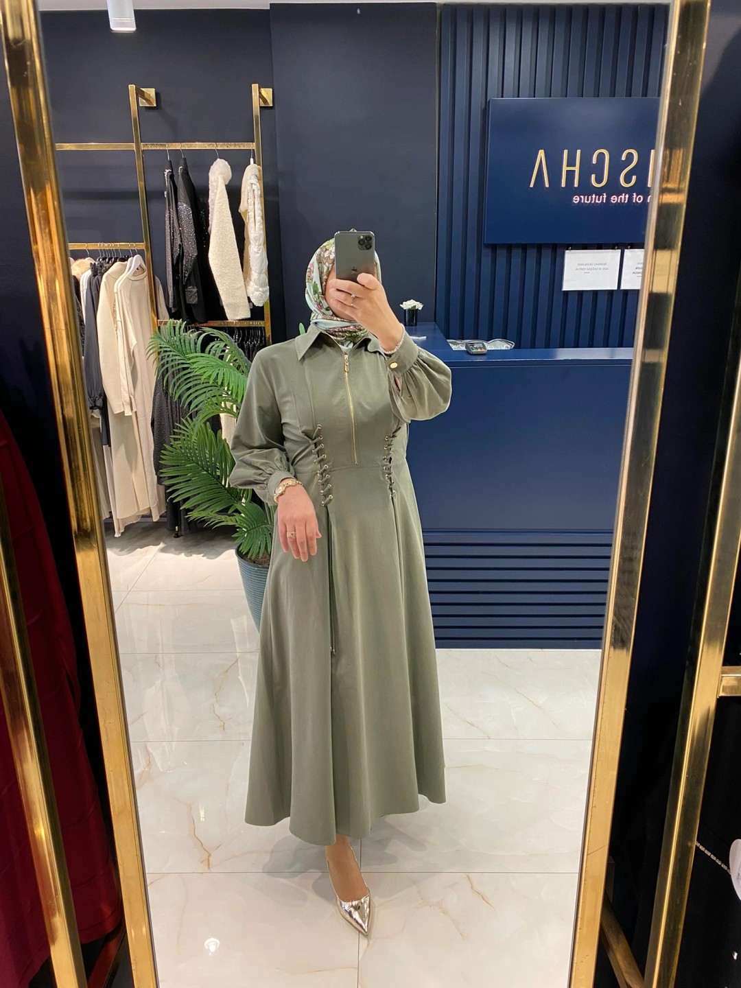 Yazlık tesettür elbise - belischa.com