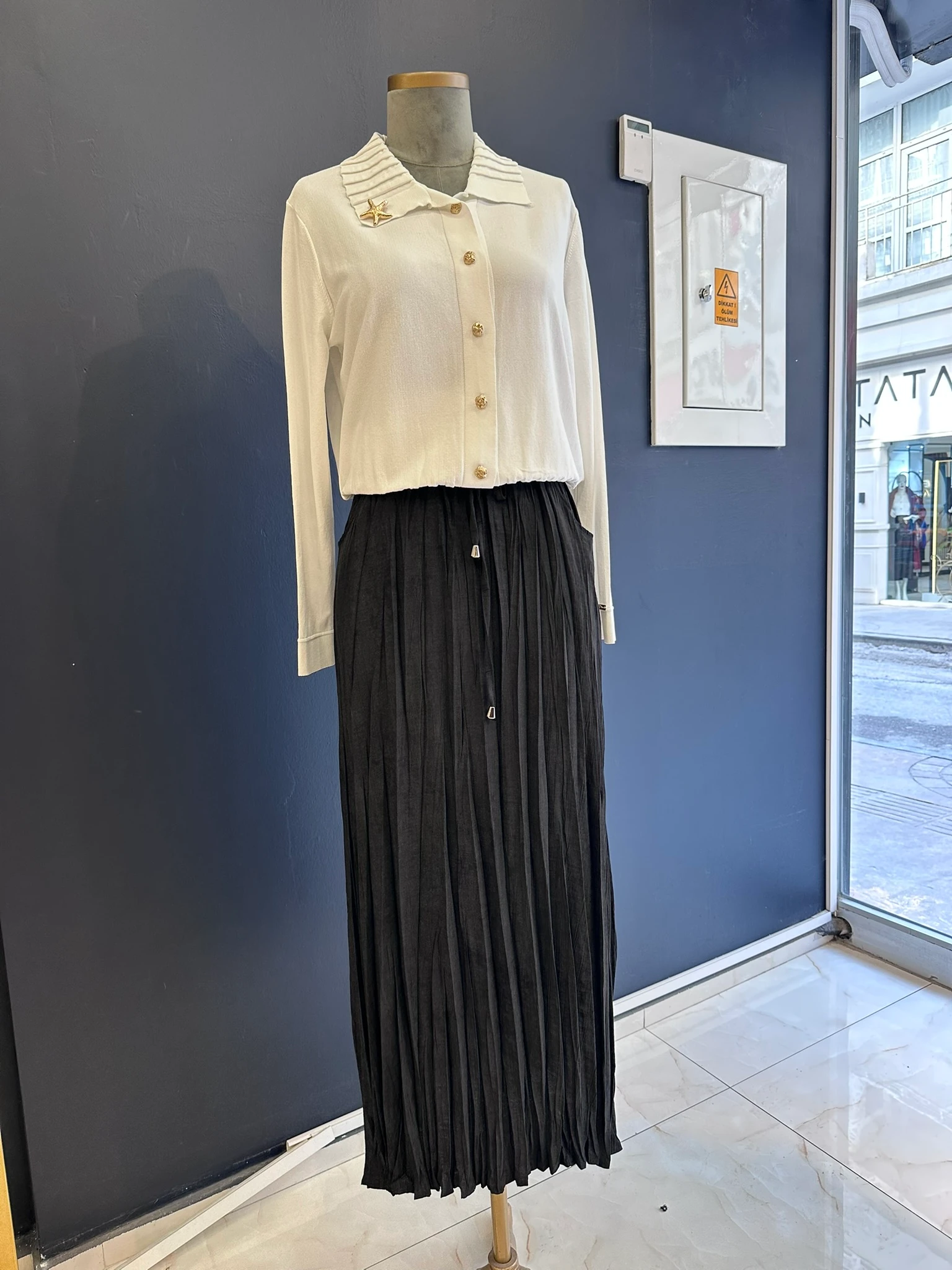 BELİSCHA MEGAN CEPLİ ETEK 1526