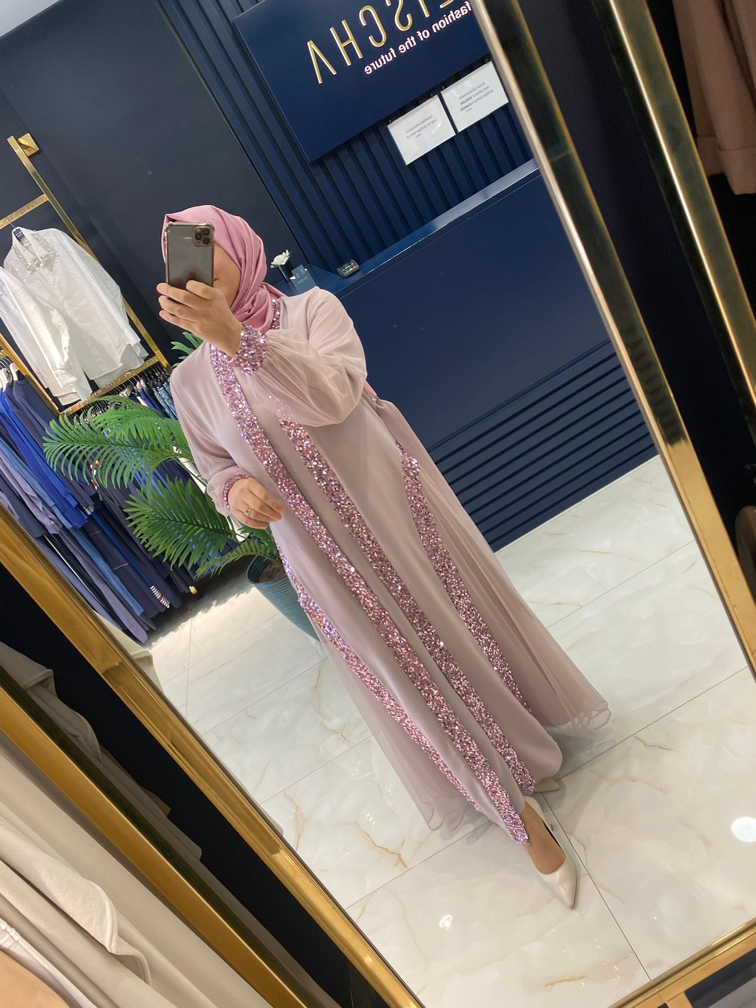 Heddy Pul Detaylı Abaya 10602