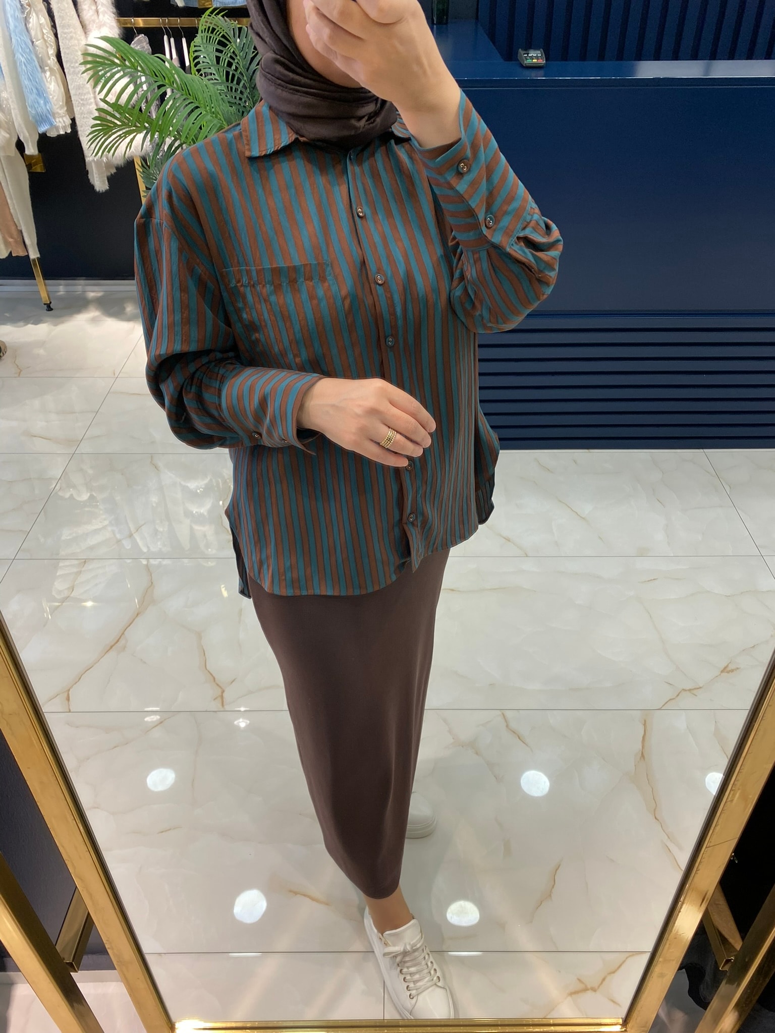 BELİSCHA ÇİZGİLİ GÖMLEK 4969