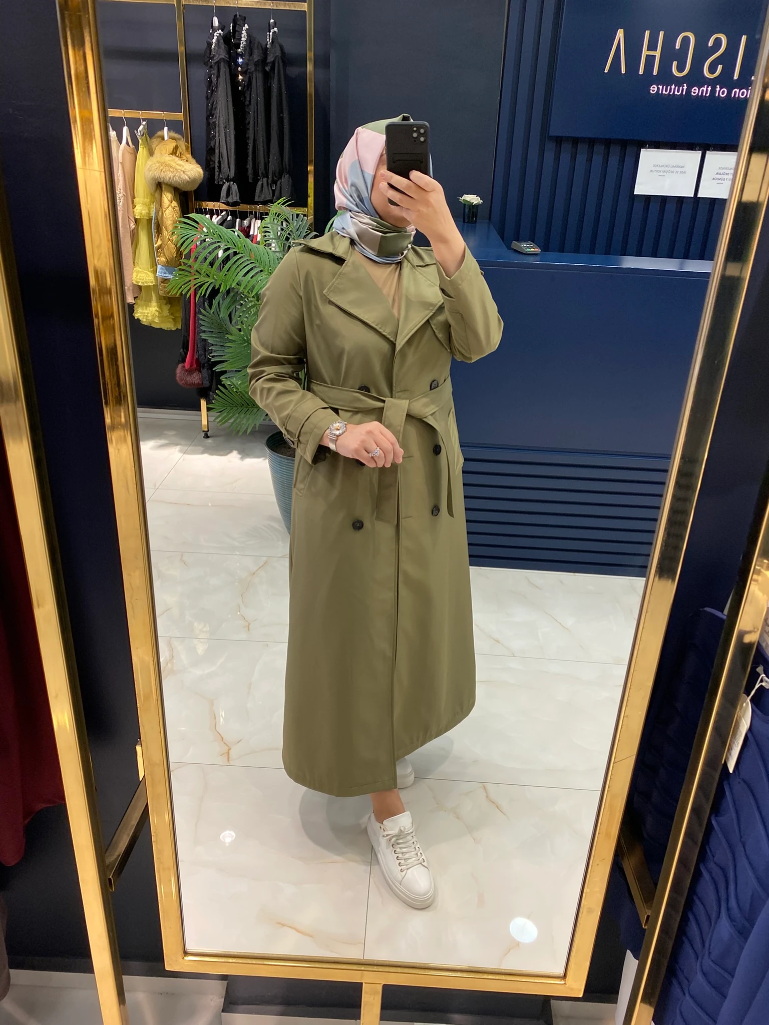BELİSCHA TAM BOY TRENCH 6003