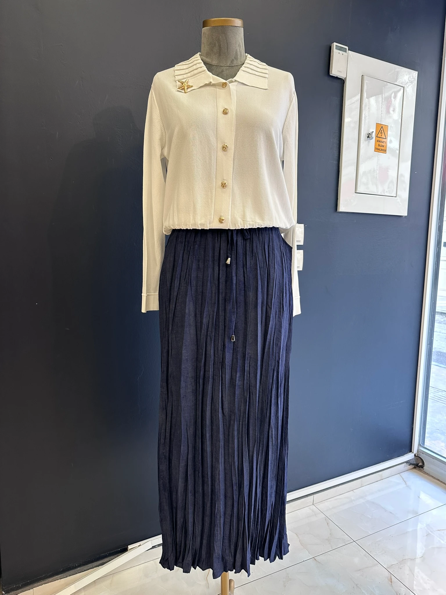 BELİSCHA MEGAN CEPLİ ETEK 1526