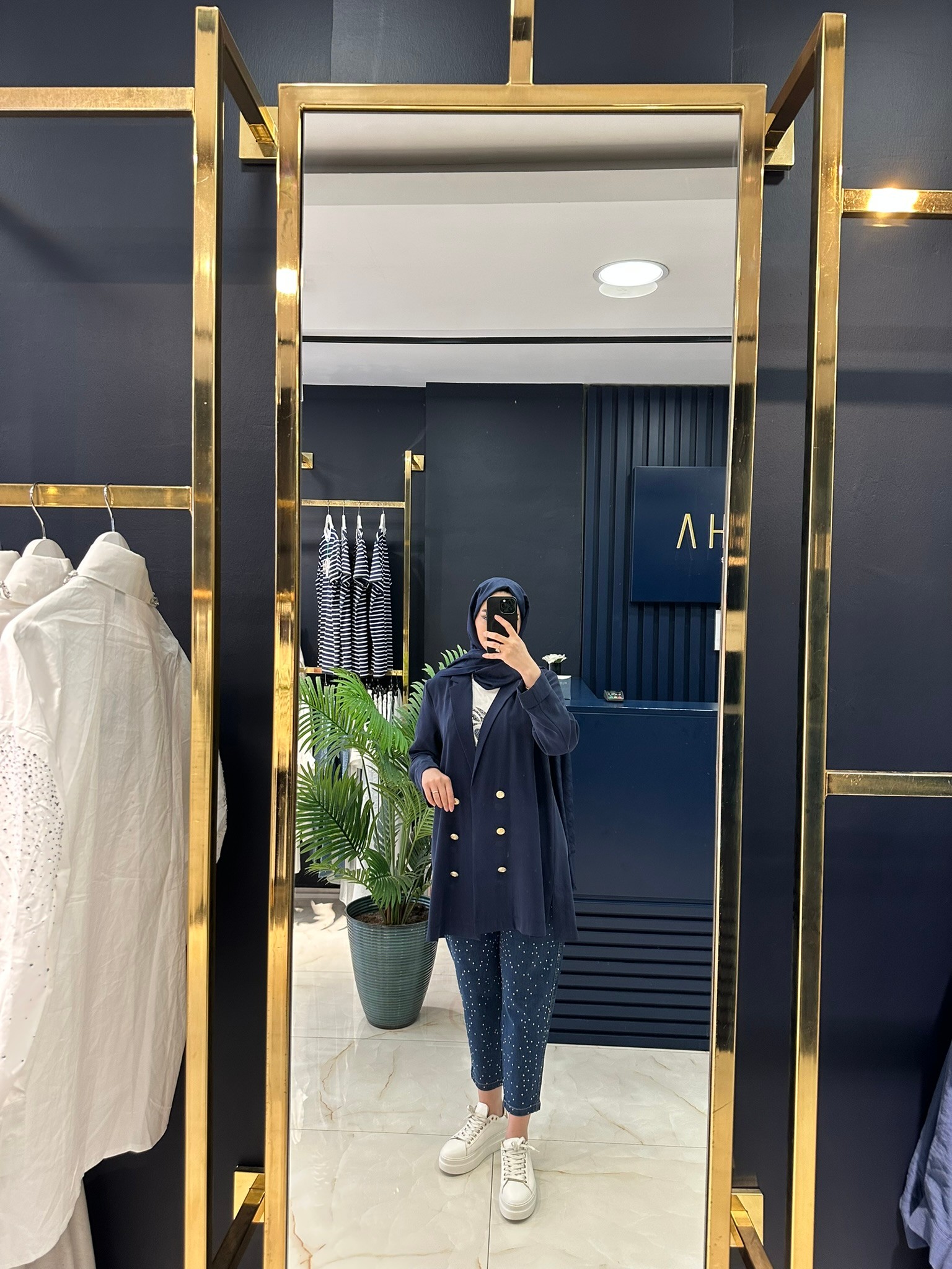 Heddy Düğmeli Tensel Blazer Ceket 25223