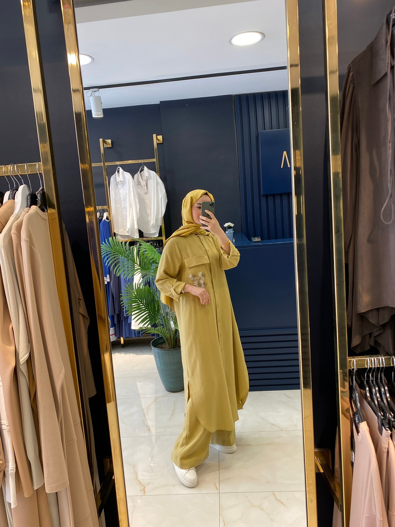 Heddy Tuniği İşlemeli Pantolonlu Takım 25447