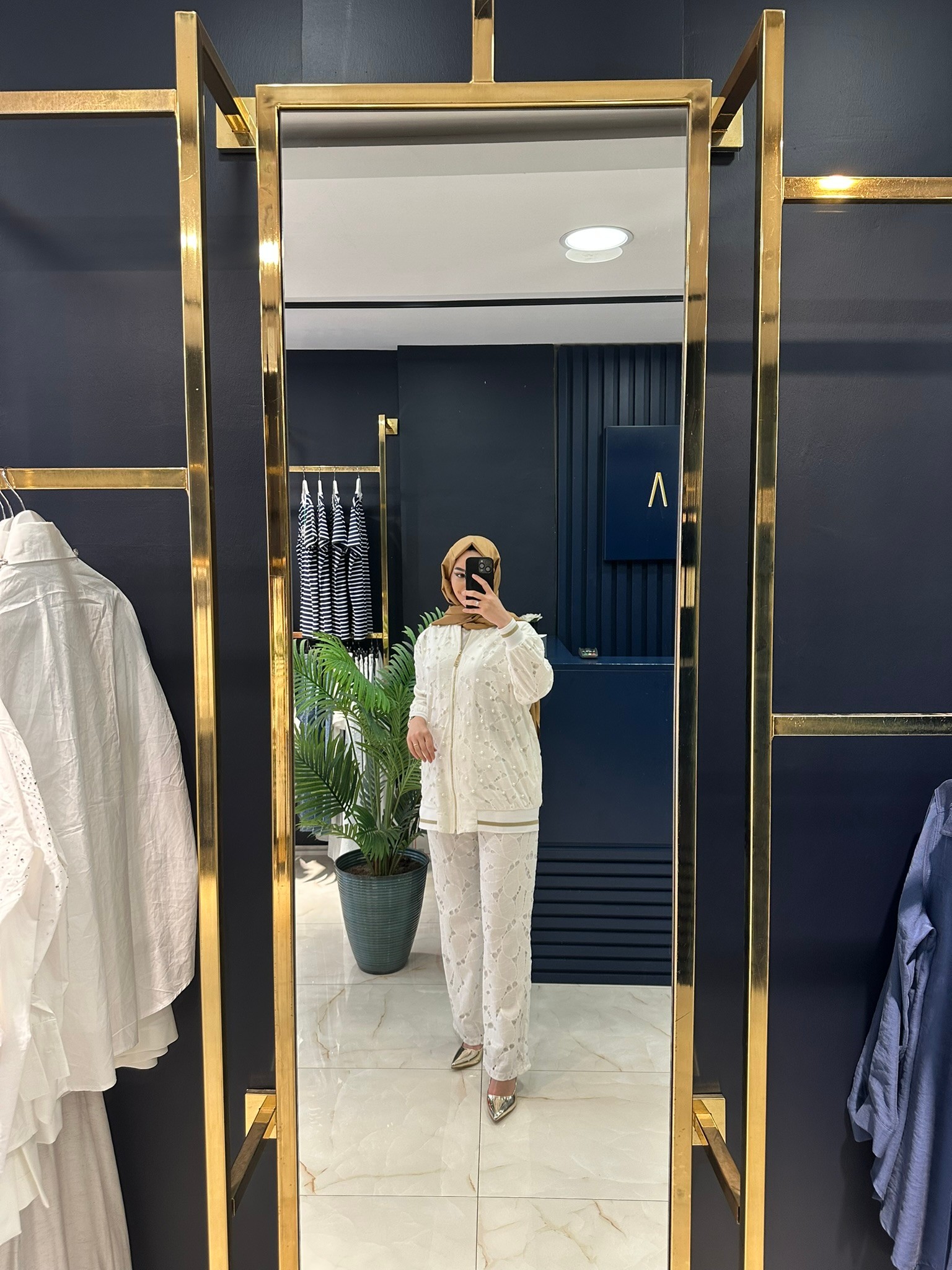 Missemramiss İncili Pantolonlu Takım 4816
